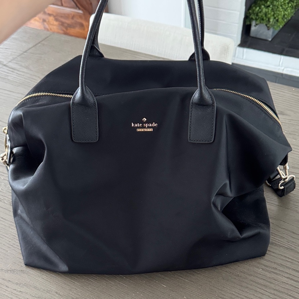 Kate Spade Black Travel Bag